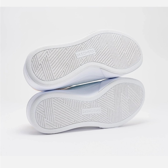 Skechers Cordova Classic Lace-Up Sneakers-Best Behavior-White/Pink-9M-A602296 - Picture 3 of 3